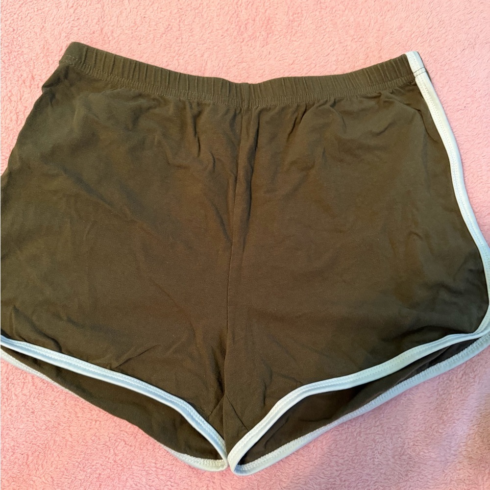 Women's Brown Athletic Shorts